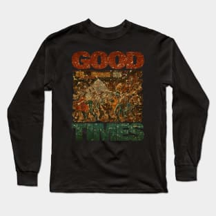 RETRO VINTAGE GOOD TIMES Long Sleeve T-Shirt